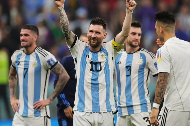 Se definió qué camiseta usará la Selección argentina para jugar la final contra Francia