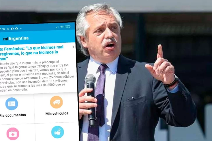 Polémica por la utilización de la APP Mi Argentina para hacer campaña: que dijo el Gobierno