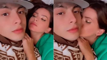 Rusherking y la China Suárez se mostraron acaramelados desde la cama