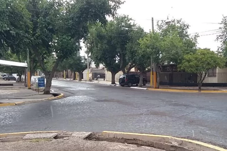 El video de la lluvia y el granizo en San Juan