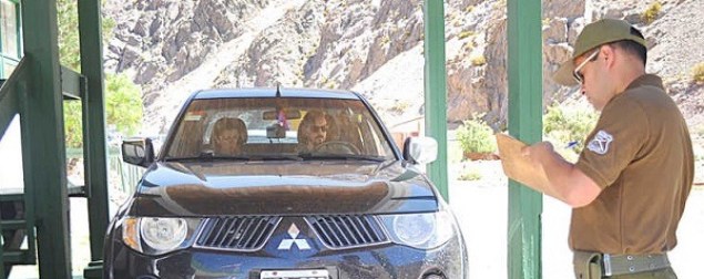 En la primera semana de Agua Negra el tráfico cayó 53% En la primera semana de Agua Negra el tráfico cayó 53%