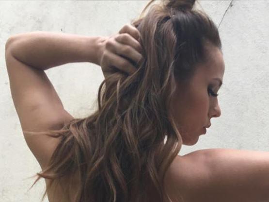 Barby Silenzi subió un video adelantando una producción subidísima de tono