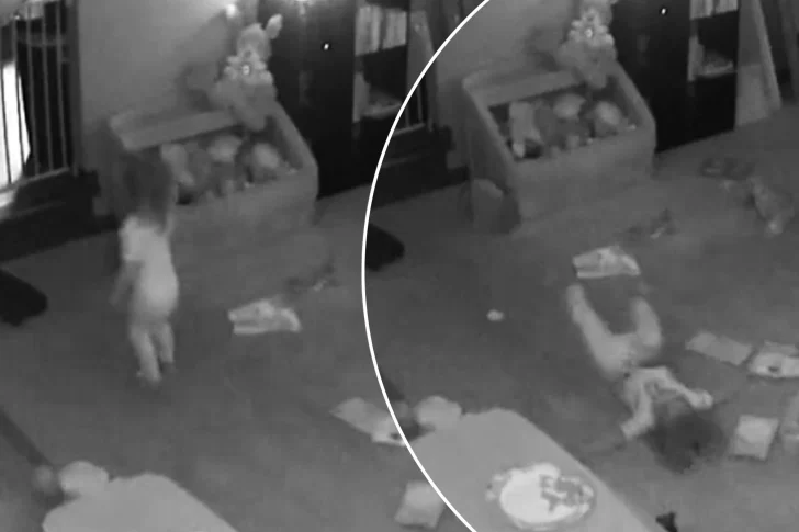 Aseguran que un fantasma empujó violentamente a un bebé Aseguran que un fantasma empujó violentamente a un bebé