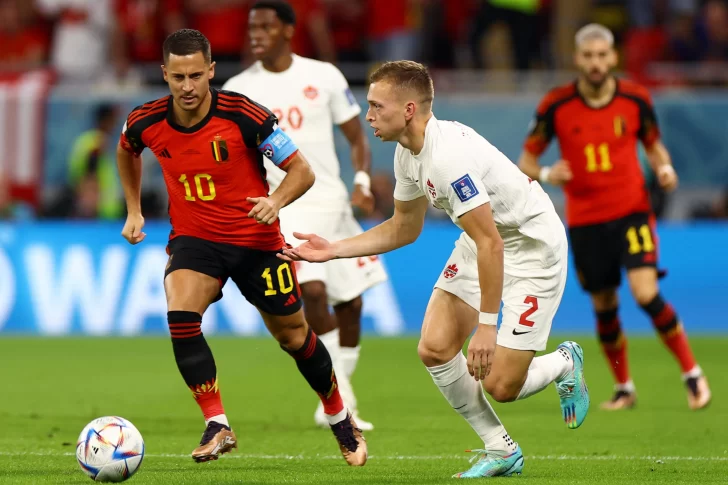 Bélgica mostró sus cartas y le alcanzó para ganarle a Canadá