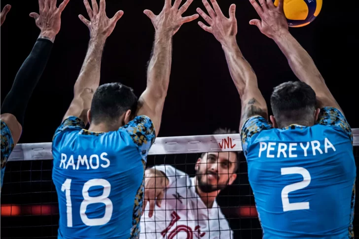 La selección de vóley sumó otra derrota en la Nations League