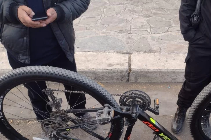 Le robaron la bicicleta y la encontró en venta en las redes: atraparon a menores de edad