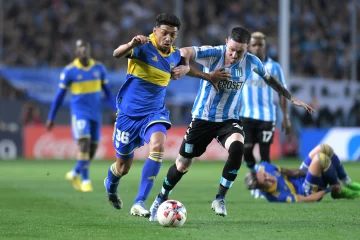 Racing y Boca: un duelo picante, intenso, con polémica pero sin goles Racing y Boca: un duelo picante, intenso, con polémica pero sin goles