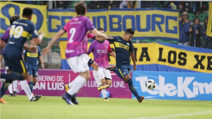 Boca siguió de festejo con una goleada en San Luis Boca siguió de festejo con una goleada en San Luis