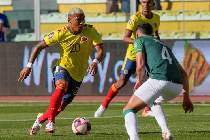 Bolivia y Colombia igualaron en un gol en la altura de La Paz