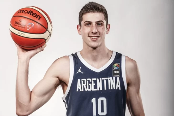 Luego de su participación en Tokio, el argentino Leonardo Bolmaro rumbo a la NBA