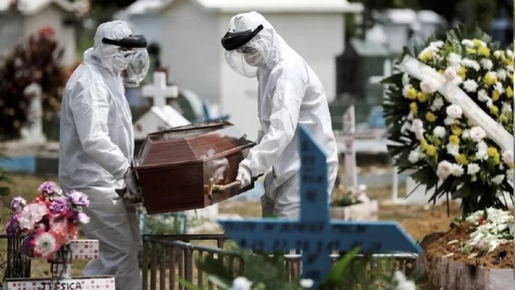 Brasil volvió a batir su récord de muertes por coronavirus en un día Brasil volvió a batir su récord de muertes por coronavirus en un día