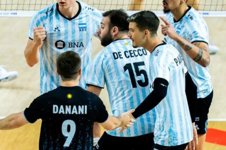 Con el sanjuanino Bruno Lima, Argentina debutó con un sólido triunfo ante México