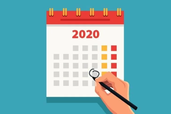Para organizarse: ¿cuándo es el próximo feriado en 2020?