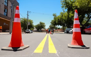 Una importante calle de Capital cambió el sentido de circulación