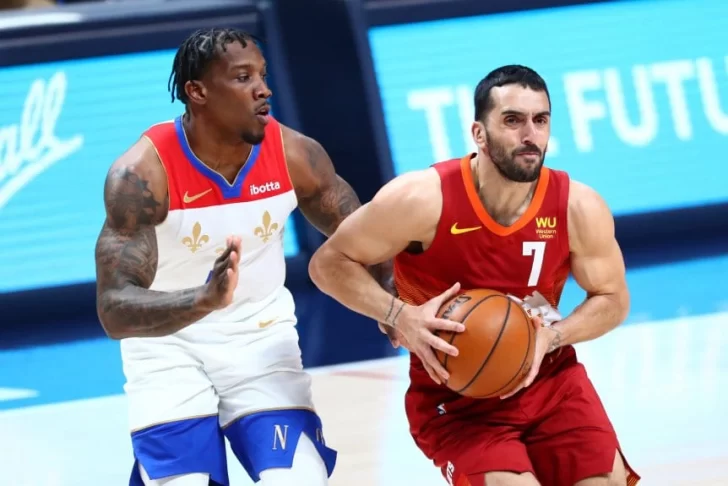 La noche más brillante de Campazzo en la NBA La noche más brillante de Campazzo en la NBA