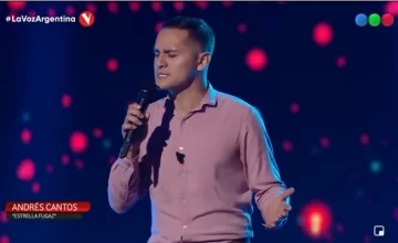 Y Andrés Cantos pasó por La Voz Y Andrés Cantos pasó por La Voz