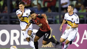 Boca debutó en la Libertadores con un empate frente a Caracas