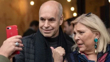 Carrió se metió en la interna del PRO y apoyó a Rodríguez Larreta Carrió se metió en la interna del PRO y apoyó a Rodríguez Larreta