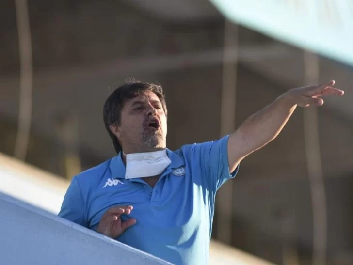 Caruso Lombardi le pone picante al encuentro con San Martín y condiciona el arbitraje