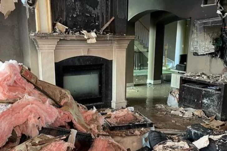 [VIDEO] Un perro prendió el horno por accidente y provocó el incendio de una casa