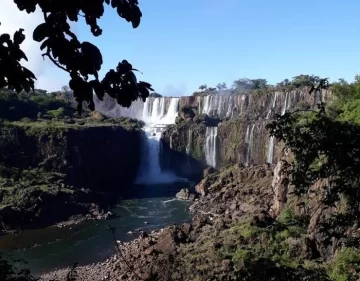 Las Cataratas del Iguazú volvieron a tener agua luego de una sequía histórica