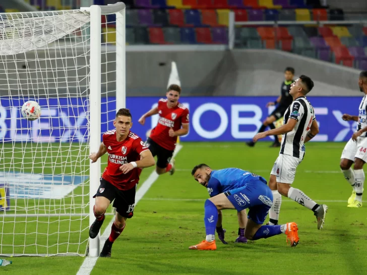 River, implacable en el complemento, goleó 5-0 a Central Córdoba River, implacable en el complemento, goleó 5-0 a Central Córdoba