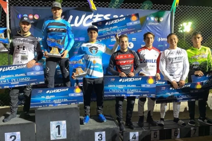 El Chalo Molina tuvo una destacada actuación en Colombia y sumó puntos para Tokio 2020