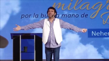 ¡Qué chanta! El “alcohol en gel sanador” que vende a $1.000 el Pastor Giménez ¡Qué chanta! El “alcohol en gel sanador” que vende a $1.000 el Pastor Giménez