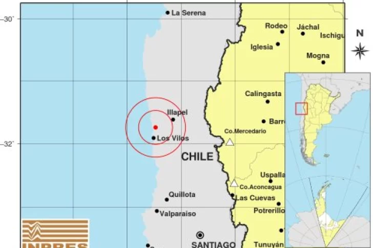 Un fuerte sismo en Chile se sintió en San Juan y Mendoza