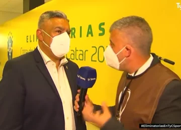 El sanjuanino ‘Chiqui’ Tapia, indignado: “Hoy se vivió algo lamentable para el fútbol” El sanjuanino ‘Chiqui’ Tapia, indignado: “Hoy se vivió algo lamentable para el fútbol”