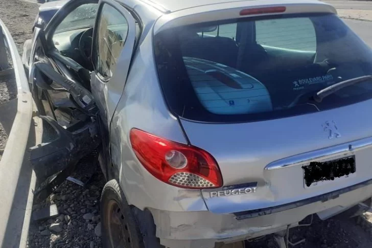 [VIDEO y fotos] Quedó registrado el choque que se cobró la vida de un hombre de 83 años