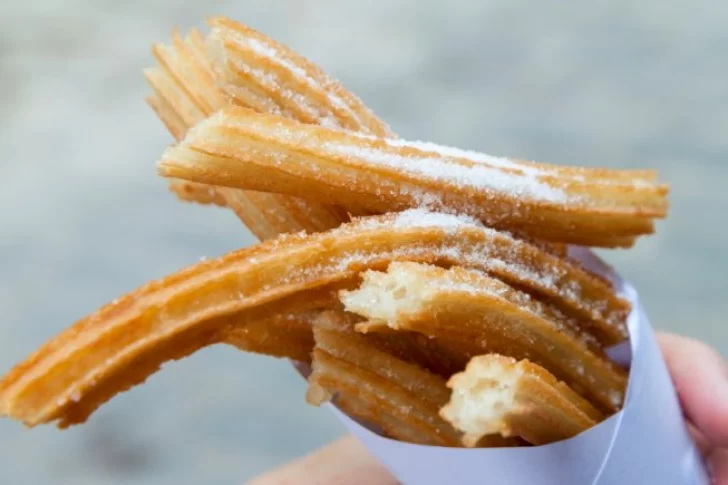Churros al horno, una receta saludable