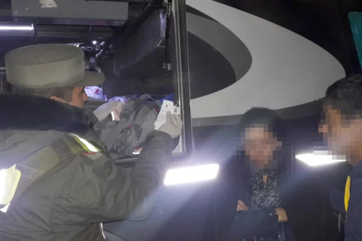 Escondieron cocaína en una caja de leche: un hombre y una mujer embarazada, detenidos