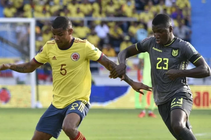 Final caliente en Barranquilla: Colombia marcó un gol, el VAR se lo anuló y el pleito terminó igualado con Ecuador