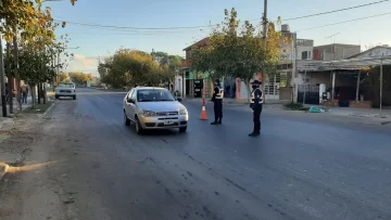 San Juan amaneció confinada: muchos patrulleros y una ciudad desierta