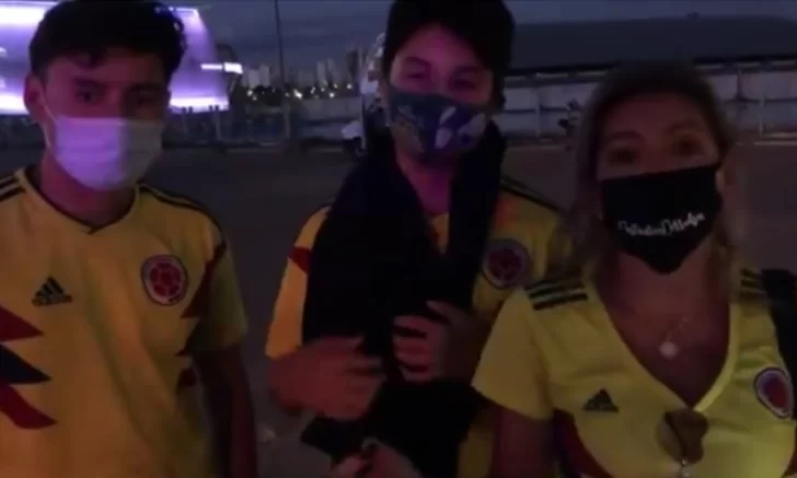 Son colombianos, fueron a ver la Copa América y allí se enteraron que se jugaba sin público Son colombianos, fueron a ver la Copa América y allí se enteraron que se jugaba sin público