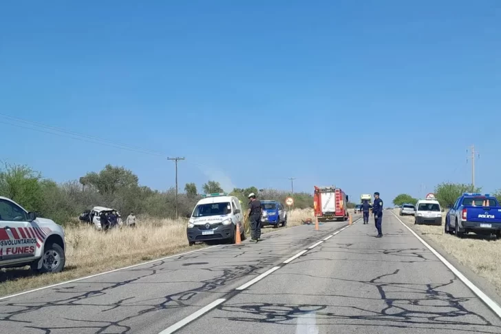 Sanjuanino falleció en Córdoba tras el despiste de una Toyota con 8 ocupantes
