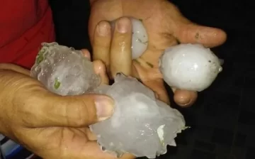 Importantes daños en Corrientes por la caída de granizo Importantes daños en Corrientes por la caída de granizo
