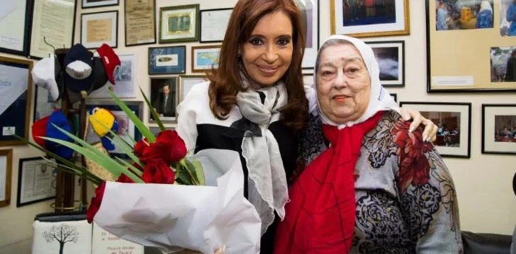 El mensaje de Cristina Kirchner por la muerte de Hebe de Bonafini El mensaje de Cristina Kirchner por la muerte de Hebe de Bonafini