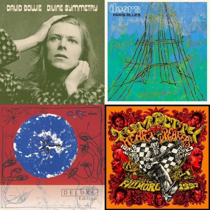 Viejo lo Nuevo: David Bowie, The Doors, The Cure y Tom Petty Viejo lo Nuevo: David Bowie, The Doors, The Cure y Tom Petty