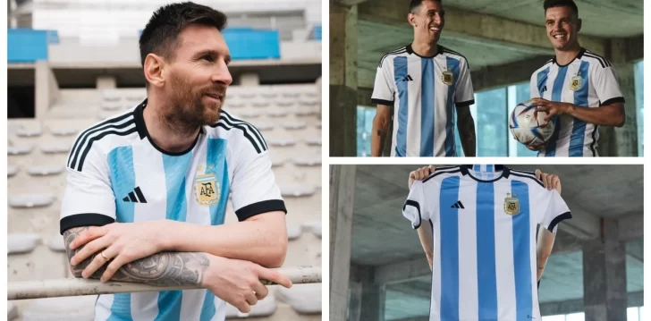 Así es la camiseta de la Selección para el Mundial