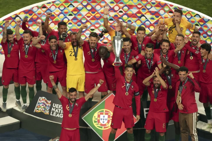 Con CR7, Portugal gritó campeón en la Nations League