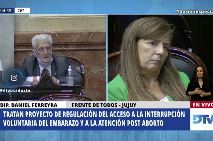 Fue amenazado y cambió su posición frente al aborto: iba a votar a favor y se abstendrá