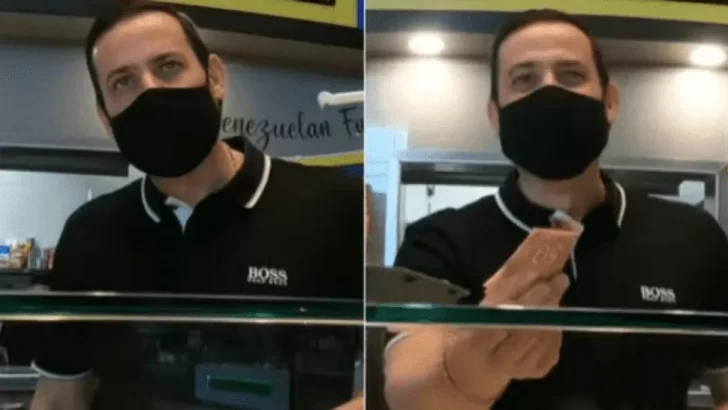 Consumió agua y dejó una generosa “propina”: la reacción del dueño se volvió viral