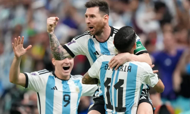 Messi y Di María, en la decena de argentinos en dos planteles finalistas del Mundial Messi y Di María, en la decena de argentinos en dos planteles finalistas del Mundial