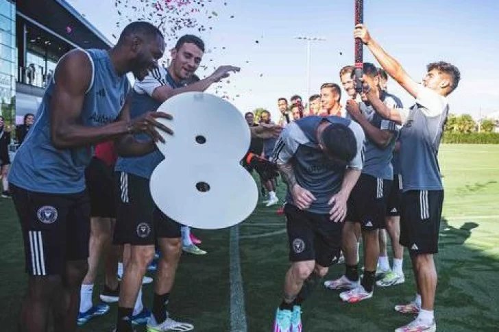 Homenaje a Messi en el Inter Miami