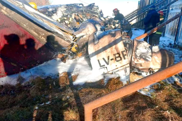 Un vuelo sanitario terminó con 4 muertos