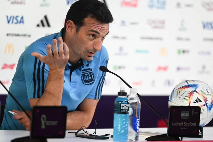 Scaloni: “Dejar a un lado el favoritismo”
