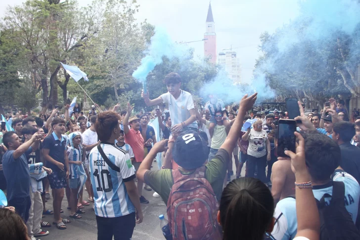 Delirio y festejos de punta a punta en Argentina