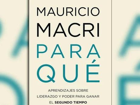Macri mostró la tapa de su nuevo libro Macri mostró la tapa de su nuevo libro